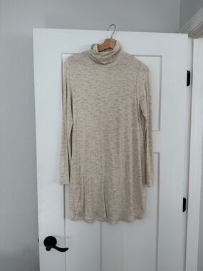 Abercrombie & Fitch Oatmeal Turtleneck Tunic/Dress
